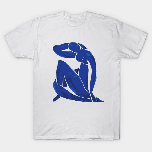 Matisse Blue Nudes T-Shirt by nabakumov